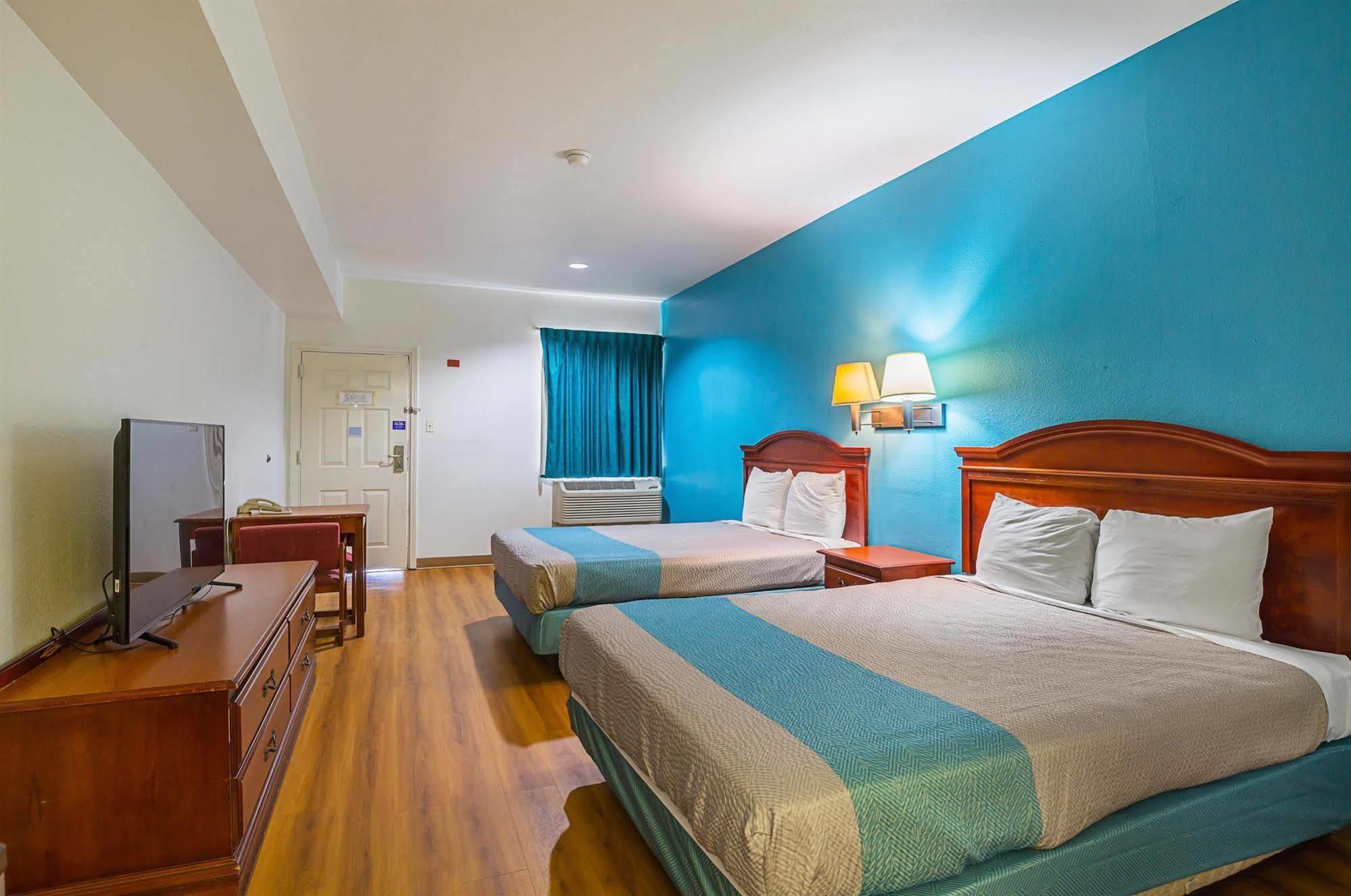 Island Inn By Oyo Galveston Beach, Tx Esterno foto